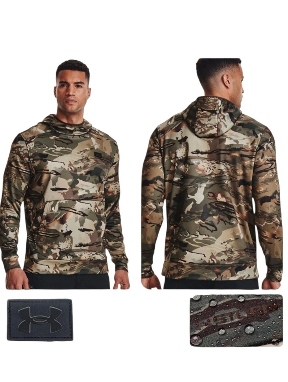 Under Armour Men's Storm‎ Camo Kangzip Pullover Hoodie